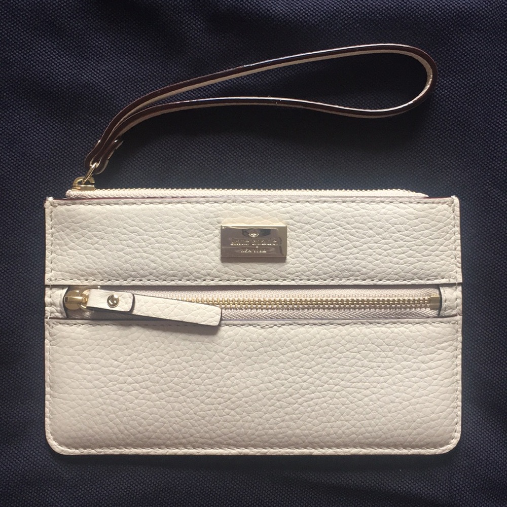 Kate Spade Pebbled leather with matte finish